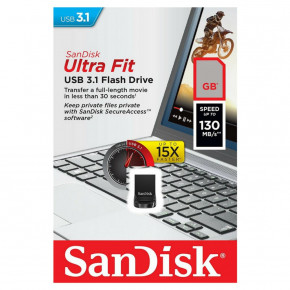 USB   SANDISK 256GB Ultra Fit USB 3.1 (SDCZ430-256G-G46) (WY36dnd-211082) 6