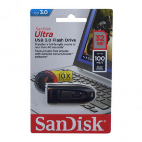 - SanDisk USB3.0 Ultra 32GB Black (SDCZ48-032G-U46) 3