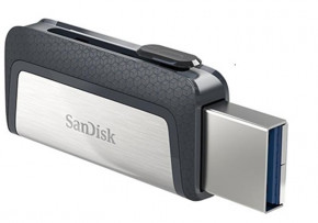  USB 3.1 32GB Type-C SanDisk Ultra Dual Silver/Black (SDDDC2-032G-G46) 3