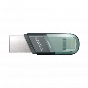 - SanDisk USB 3.1 Gen. 1 iXpand Flip 64GB USB/Lightning Grey (SDIX90N-064G-GN6NK)