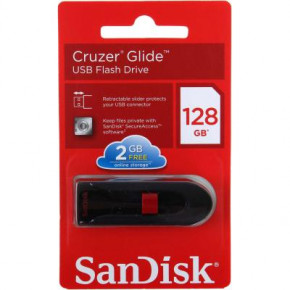 USB   SANDISK 128GB Cruzer Glide Black USB 3.0 (SDCZ600-128G-G35) (WY36dnd-129209) 4