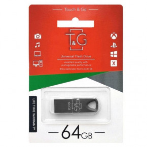 - 3.0 USB Flash Drive T&G 117 Metal Series 64GB  3