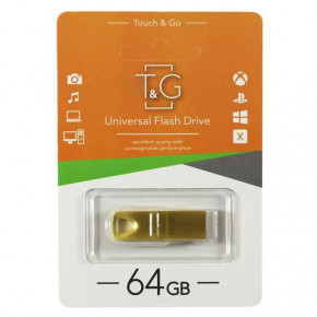 - 3.0 USB Flash Drive T&G 117 Metal Series 64GB  3