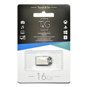   USB 16GB T&G 110 Metal Series Silver (TG110-16G) (0)