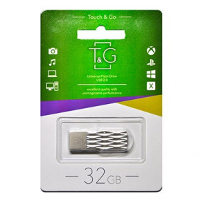  USB 32GB T&G 103 Metal Series Silver (TG103-32G)