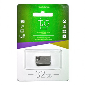  USB 32GB T&G 109 Metal Series Silver (TG109-32G)