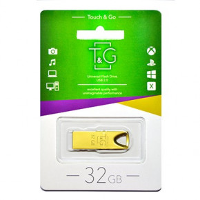  USB 32GB T&G 117 Metal Series Gold (TG117GD-32G)