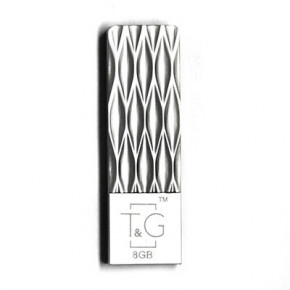  USB 4GB T&G 103 Metal Series Silver (TG103-4G) 3