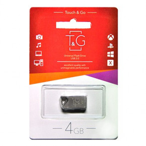  USB 4GB T&G 109 Metal Series Silver (TG109-4G)