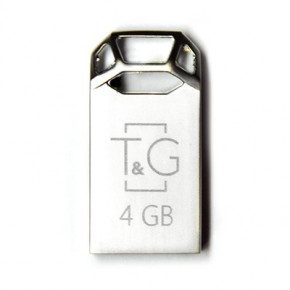  USB 4GB T&G 110 Metal Series Silver (TG110-4G) 3