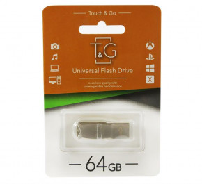 - 64GB T&G 100 Metal Series Silver (TG100-64G)