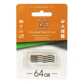 - 64GB T&G 103 Metal Series Silver (TG103-64G)