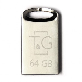   USB 64GB T&G 105 Metal Series Silver (TG105-64G) (1)