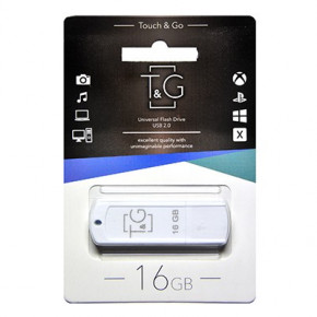  USB 2.0 16GB T&G 011 Classic Series White (TG011-16GBWH)