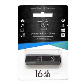  3.0 USB T&G Vega 121 16GB Black TG121-16GB3BK