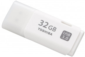 - USB 3.0 32Gb Toshiba Hayabusa White (THN-U301W0320E4)