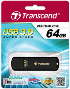 Flash Drive Transcend JetFlash 700 64GB USB 3.0 Black 4