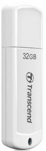 USB Flash Transcend JetFlash 370 32Gb White #I/S