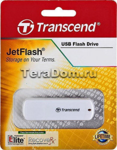 USB Flash Transcend JetFlash 370 16Gb White #I/S 3