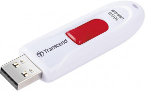 USB Flash Transcend JetFlash 590 16Gb White #I/S 4