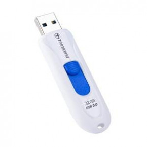 - USB 3.0 32Gb Transcend JetFlash 790 White (TS32GJF790W)