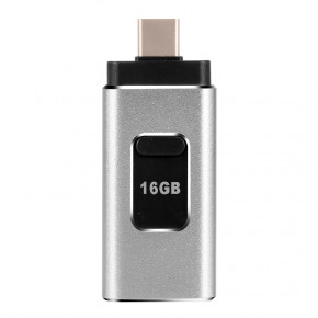   16Gb USB Type A + Type C + Lightning FD16