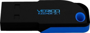 USB Flash Verico Keeper USB 3.1 16 Gb Black Blue #I/S 5