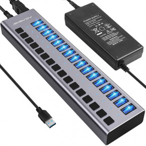 USB hub Acasis H716    Silver 4