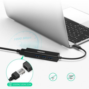   Choetech HUB-U02 4-In-1 USB-C to RJ45 3