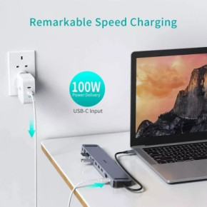  Choetech USB-C 11-in-1 (HUB-M20-GY) 7