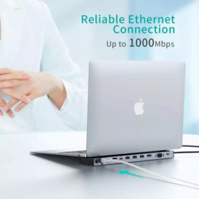  Choetech USB-C 11-in-1 (HUB-M20-GY) 8