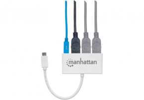  USB Type-C Intracom Manhattan White (163552) 4