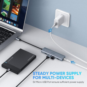 USB-C Hub Ugreen 4-port (70336) 6