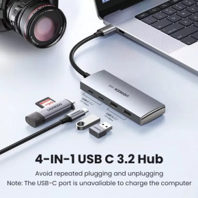 USB- UGREEN CM480 Metal Gray (UGR-30758) 5