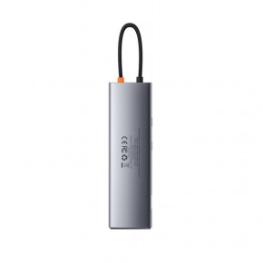 USB- Baseus Metal Gleam Series 11-in-1 Multifunctional Type-C Space Grey (CAHUB-CT0G) 7