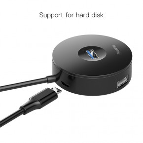 Hub  Baseus Cahub-G01 Usb 3.0 4Usb  5