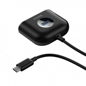  Hub Baseus USB Square Round 4USB  5