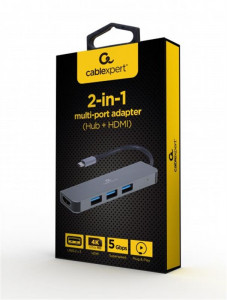  USB-C Cablexpert 3USB3.1  Grey (A-CM-COMBO2-01) 3