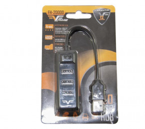  USB 2.0 Frime 4USB2.0 Black (FH-20000) 5