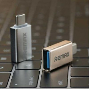  Transcend RA-OTG1 USB(F) to Type C(M) Gold Remax 340908