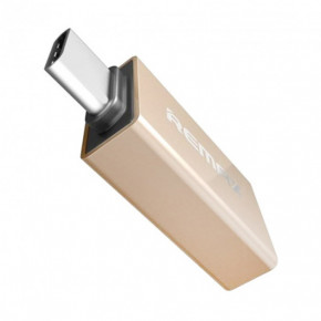  Transcend RA-OTG1 USB(F) to Type C(M) Gold Remax 340908 3