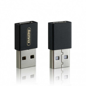  Joymove Type-C (F) to USB () Remax RA-USB3-black 3