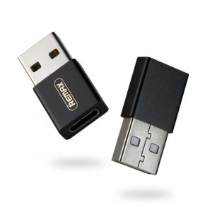  Joymove Type-C (F) to USB () Remax RA-USB3-black 4