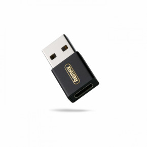  Joymove Type-C (F) to USB () Remax RA-USB3-black 6