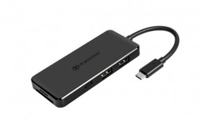  Transcend USB Type-C HUB 6 microSD/SD Black (TS-HUB5C) 3