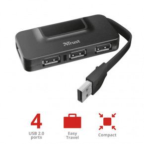 USB- Trust Oila 4 Port BLACK (20577) 8