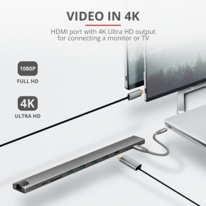 USB- Trust Dalyx Aluminium 10-in-1 USB-C Multi-port Dock (23417) 13