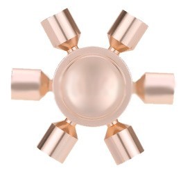  MT-1 Metal Handwheel Gold (MT-1G)