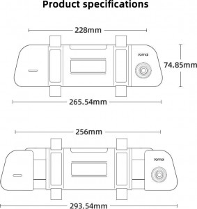  70mai Rearview Dash Cam Wide (MIDRIVE D07) 7