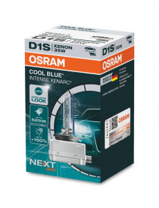   Osram D1S 35W PK32d-2 Cool Blue Intense Next Gen 150% 1  (66140CBN)